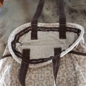 Retro Metro Thirty-One Leopard Print Tote Bag